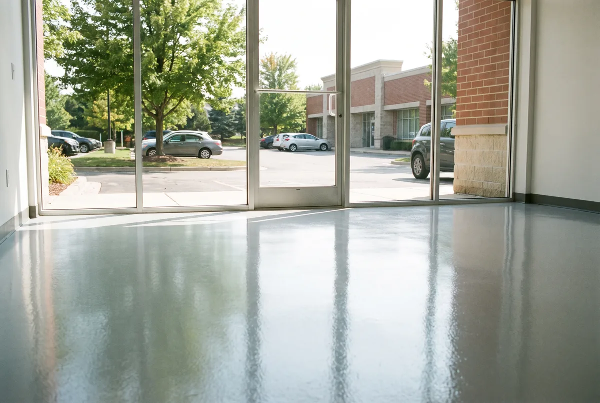 commercial epoxy flooring in Carmel