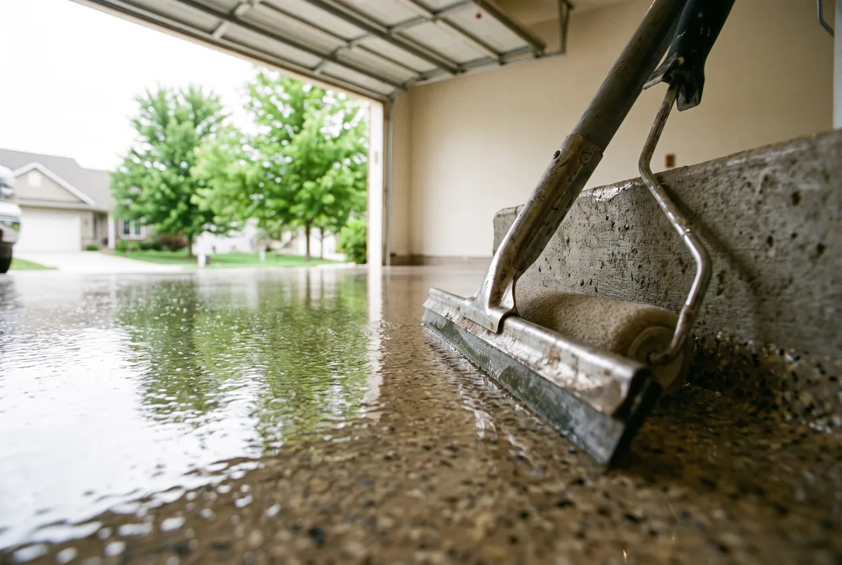 polyaspartic floor coating in Carmel